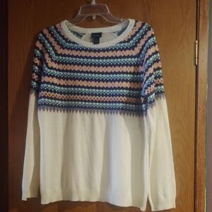 Colorful Striped Sweater